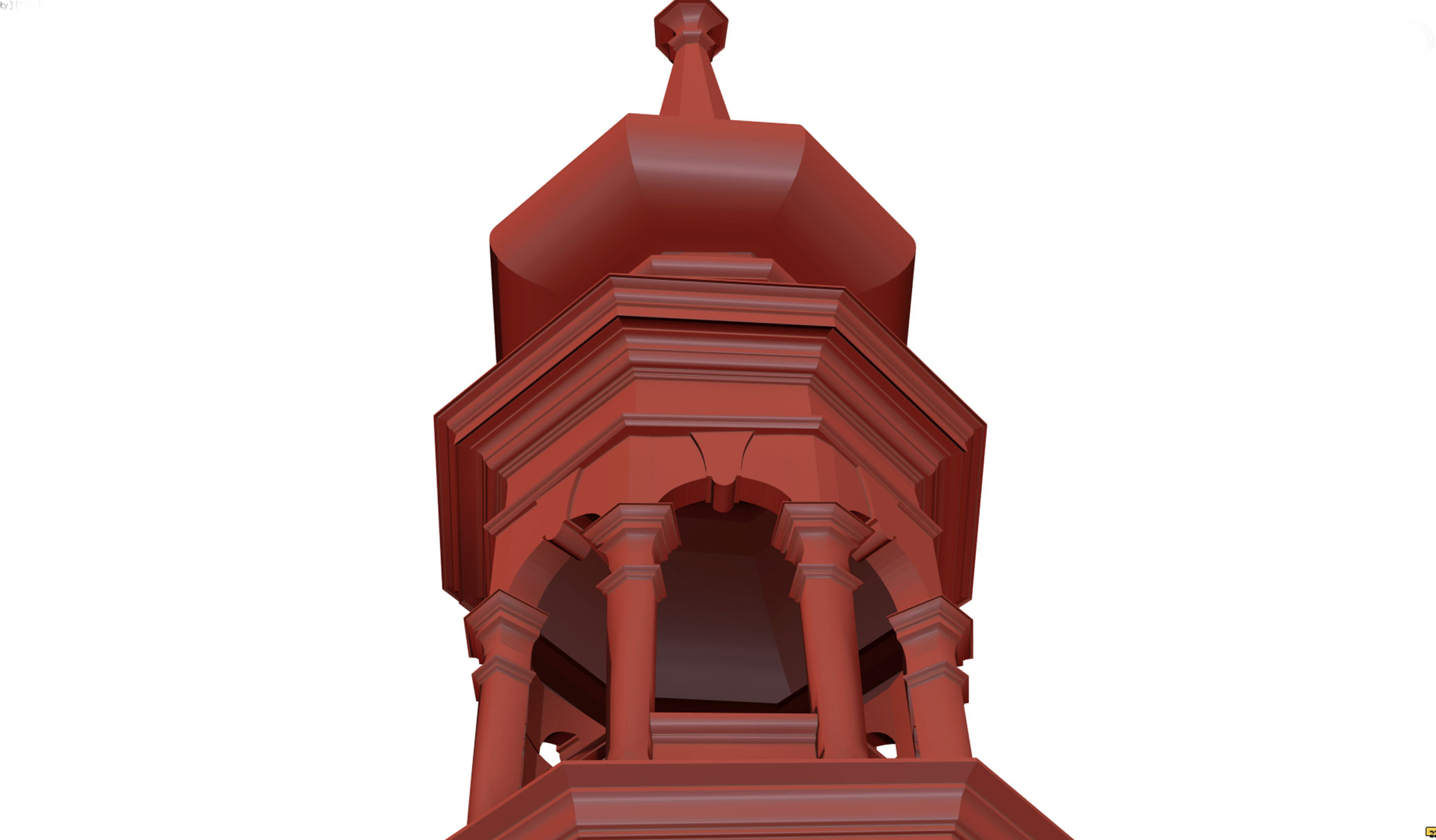 Michalská veža - 3D model DETAIL